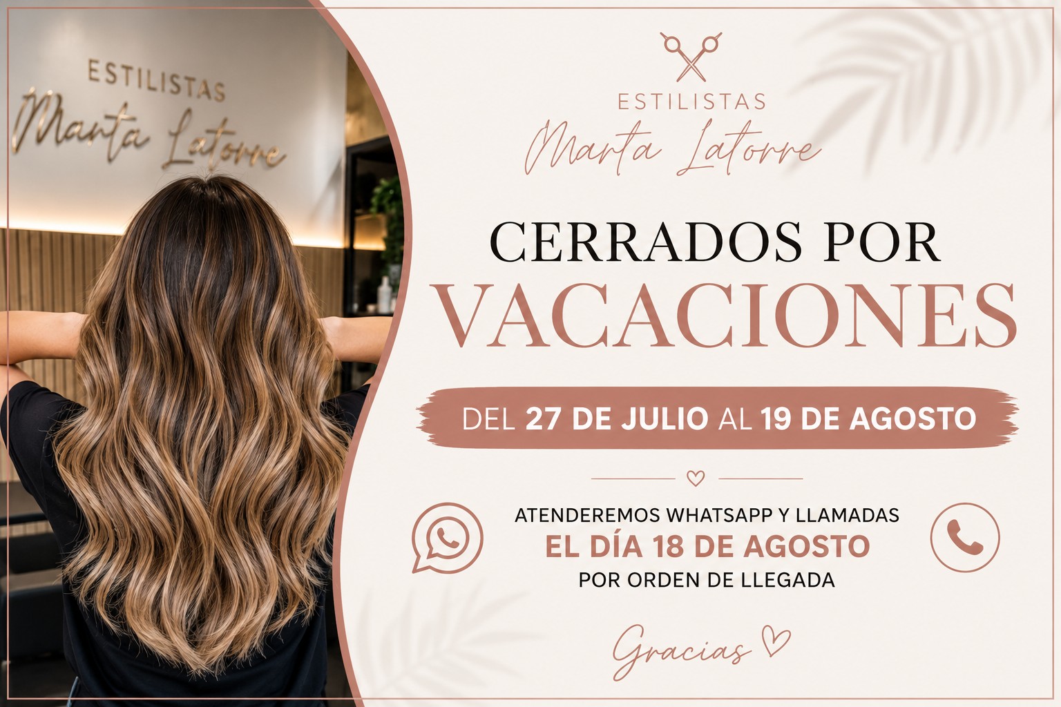Vacaciones 2026 Martalatorre